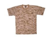 Outdoor Men s Short Sleeve T Shirt 3X Large Digital Desert Camouflage Outdoor