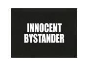 Black With White Innocent Bystander Imprint Two Sided T shirt 2X Large Black