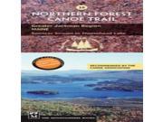 Mountaineers Books North Forest Canoe Trail 10 Greater Jackman Region Me New England Northern Forest Canoe Trail Maps