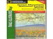 National Geographic Vermontgreen Mtn North 747 Trails Illustrated Series