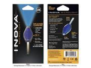 Inova CB B Translucent Microlight Cobalt Blue LED and Grip CB B Inova