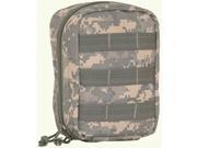 ACU Digital Camouflage Tactical First Responder Zipper Pouch Large 8 x 6 x 3 Inches