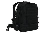 Black Advanced 3 Day Combat Pack 22 X 16 X 12 Molle Compatible Backpack Bag