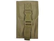 Coyote Brown Modular Strobe Compass Pouch Army Military Police Security Type
