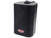 Boss Audio MR4.3B 4 3 Way Marine Enclosed System Box Speaker 200W BlackBoss Audio MR4.3B