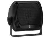 Poly Planar Ma840 B Sub Compact Box Speaker 80 WatPolyplanar Subcompact Box Speaker Pair Black