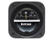1 Ritchie V 537 Explorer Compass Bulkhead Mount Black Dial V 537 Ritchie