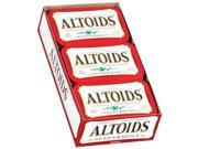 Altoids Curiously Strong Mints Peppermint 1.76 Ounce Tins Pack of 12 Altoids