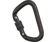 Omega 1 2 Modified D Steel Carabiner Black Omega Pacific