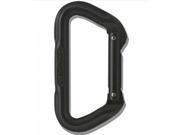 3 Pack of Omega Pacific Tactical D Carabiner Non Locking Straightgate Item no. OPTD5 CE and UIAA Certified Matte Blac