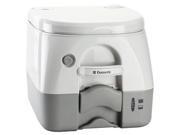 Dometic 974 Portable Toilet 2.6 Gallon Grey w BracketsDometic Sanitation 301097406
