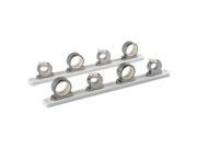 TACO 4 Rod Hanger w Poly Rack Polished Stainless SteelTACO Metals F16 2752 1