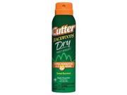 Cutter Backwoods Dry Aerosol 25% DEET 4 ounce Case pack of 12 Repel