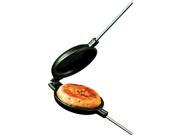 Rome s 1205 Round Jaffle Iron with Steel and Wood Detachable Handles Rome Industries