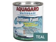 Aquagard Waterbased Anti Fouling Bottom Paint 1Qt Teal Aquagard