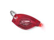 Princeton Tec Pulsar White LED Key Chain Light Red Body Princeton Tec