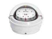 Ritchie S 87W Voyager Compass Surface Mount White Ritchie