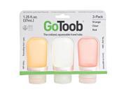 NEW COLORS! GoToob 1.25 oz. TSA Containers TSA Approved Lewis N Clark