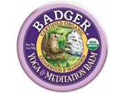 Badger Yoga Meditation Balm 0.60oz Stick Badger