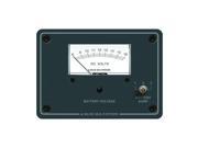 The Amazing Quality Blue Sea 8015 DC Analog Voltmeter w Panel Blue Sea Systems
