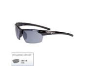 Tifosi Jet Single Lens Sunglasses Gloss Black TIFOSI OPTICS