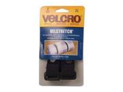 Velcro Velstretch Strap 1 X 27 Inch 2 Pack Black 90441 Velcro