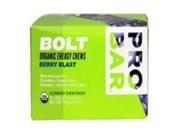 Probar Bolt Organic Energy Chews Berry Blast W Caffeine 2.1 Ounces 12 Count Probar