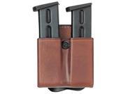 Aker Leather Tan 523 D.M.S. Twin Double Magazine Pouch Double Stack 9Mm .40