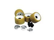 C.E. Smith Ribbed Roller Replacement Kit Pack Of 4 Gold C.E. Smith