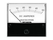 BLUE SEA SYSTEMS 8022 Blue Sea 8022 DC Analog Ammeter 2 3 4 Face 0 50 Amperes DC Original Equipment Manufacturer