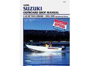 Clymer Suzuki 92 9 2 65Hp 2 Stroke Manual Includes Jet Boats Clymer