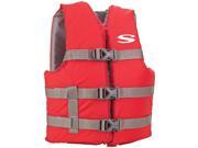 STEARNS CLASSIC YOUTH LIFE JACKET 50 90 LBS RED STEARNS
