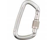 Liberty Mountain Aluminum Modified D Screw Gate Carabiner Liberty Mountain