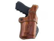 Aker Leather Tan Left Hand 267 Nightguard Paddle Holster Smith Wesson M P 9Mm With Streamlight Tlr 2
