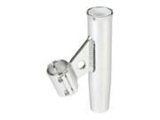 Lee s Clamp On Rod Holder Silver Aluminum Vertical Mount Fits 1.050 O.D. Pipe Lee s Tackle
