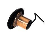 Lowrance 000 11134 001 Transducer 50 200 455 800 KHz HDI with Low Profile Bronze Thru Hull and 12 Degree Tilted Element