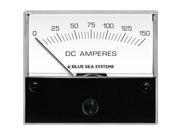 Blue Sea 8018 DC Analog Ammeter 2 3 4 Face 0 150 Amperes DC Original Equipment Manufacturer