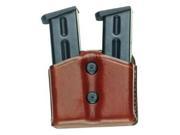 Aker Leather Tan 616 Dual Magazine Carrier Smith Wesson M P .40C