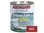 Aquagard Waterbased Anti Fouling Bottom Paint 1Qt Red Aquagard