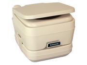 Dometic 964 MSD Portable Toilet 2.5 Gallon Parchment Marine Plumbing Ventila Outdoor