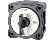 Blue Sea 6005200 Battery Switch Single Circuit ON OFF Black Outdoor