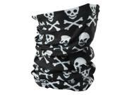 Zan Headgear Motley Tube Skull and Crossbones Size OSFM T113 ZANheadgear