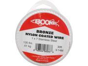 Boone Bait 1 X 7 Nylon Coated Wire 135 Lb 06066 Fishing Terminal