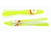 Boone Uv Hoochie Skirt Lures Pack Of 5 Chartreuse Haze Boone