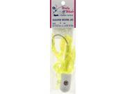 Zak Tackle 4Oz Sqrm Wrm Jig Chartreuse Z SW1046 Fishing Lures