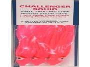 Zak Tackle 3Pk Chlngr Sqd Hot Pink Z CH11 3 Fishing Lures