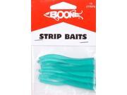 Boone Bait Strip Fishing Bait 10 Pack Aqua Blue 4480 Boone Bait