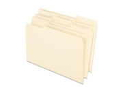 Earthwise 100% Recycled Paper File Folder 1 3 Cut Legal Manila 100 Box