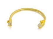 C2G 20FT CAT6 SNAGLESS UNSHIELDED UTP NETWORK PATCH CABLE YELLOW