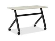 Multipurpose Table Fixed Base Table 48w x 24d x 29 3 8h Light Gray